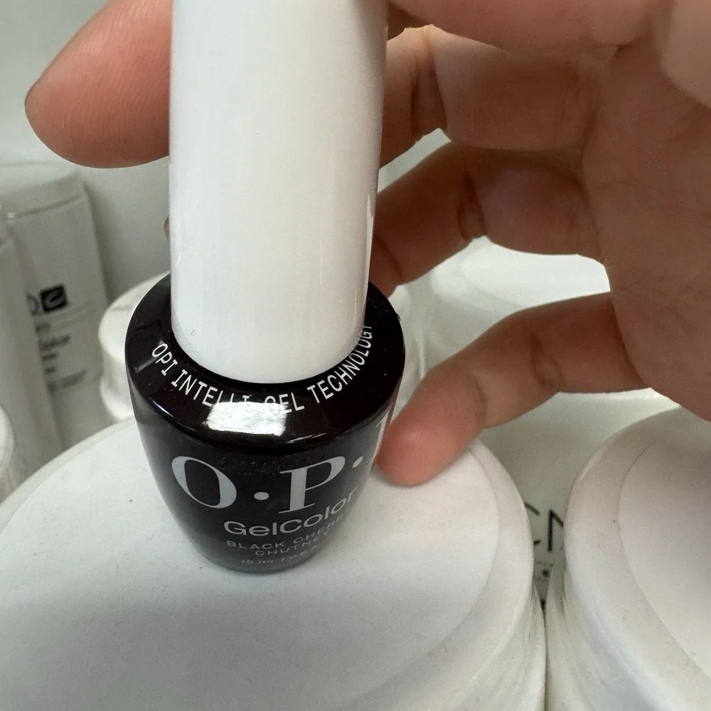 OPI GelColor Intelli-Gel GC I43 Black Cherry Chutney 0.5oz